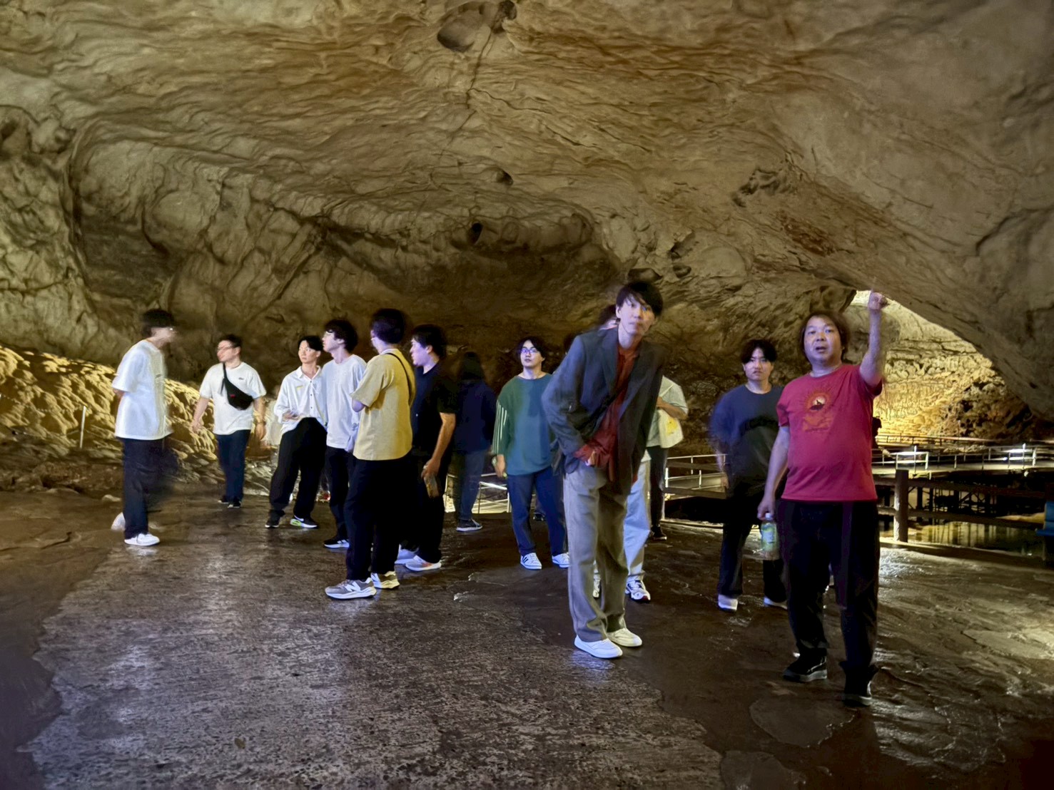 研究室旅行_秋芳洞