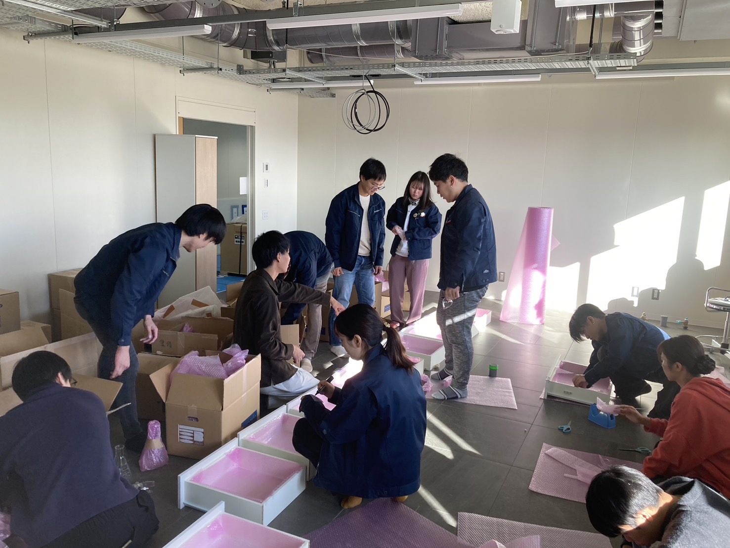 研究室移設